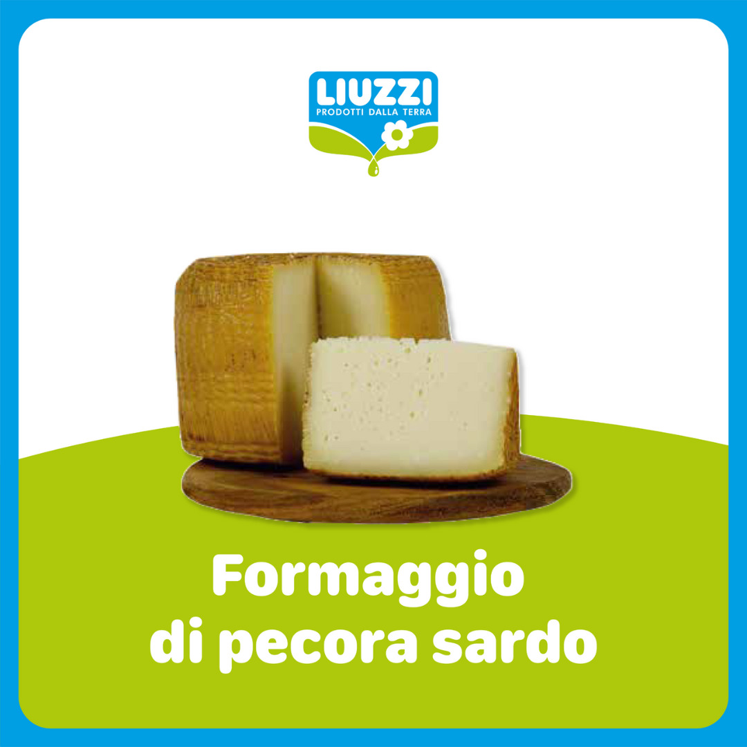formaggio di pecora sardo semistagionato 300g Liuzzi Latticini