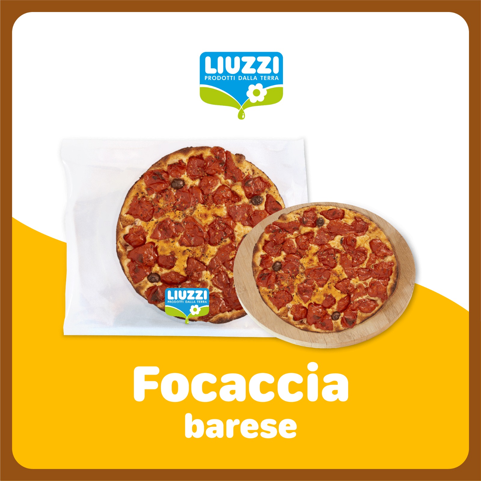 focaccia barese artigianale 500g Liuzzi Latticini