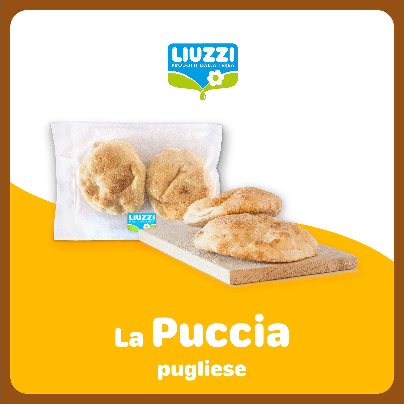 puccia artigianale pugliese 2x150g Liuzzi Latticini