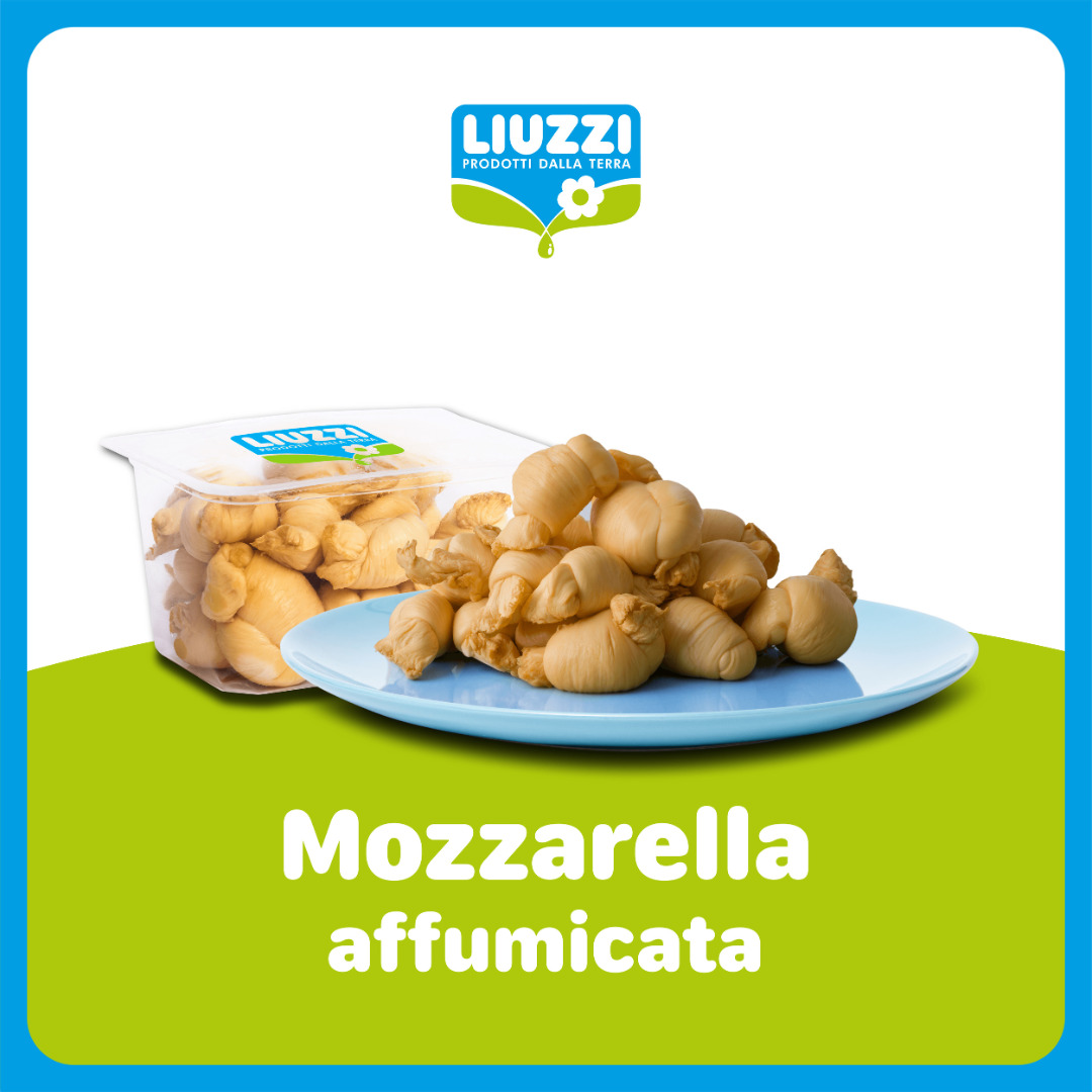 mozzarella affumicata artigianale 400g Liuzzi Latticini