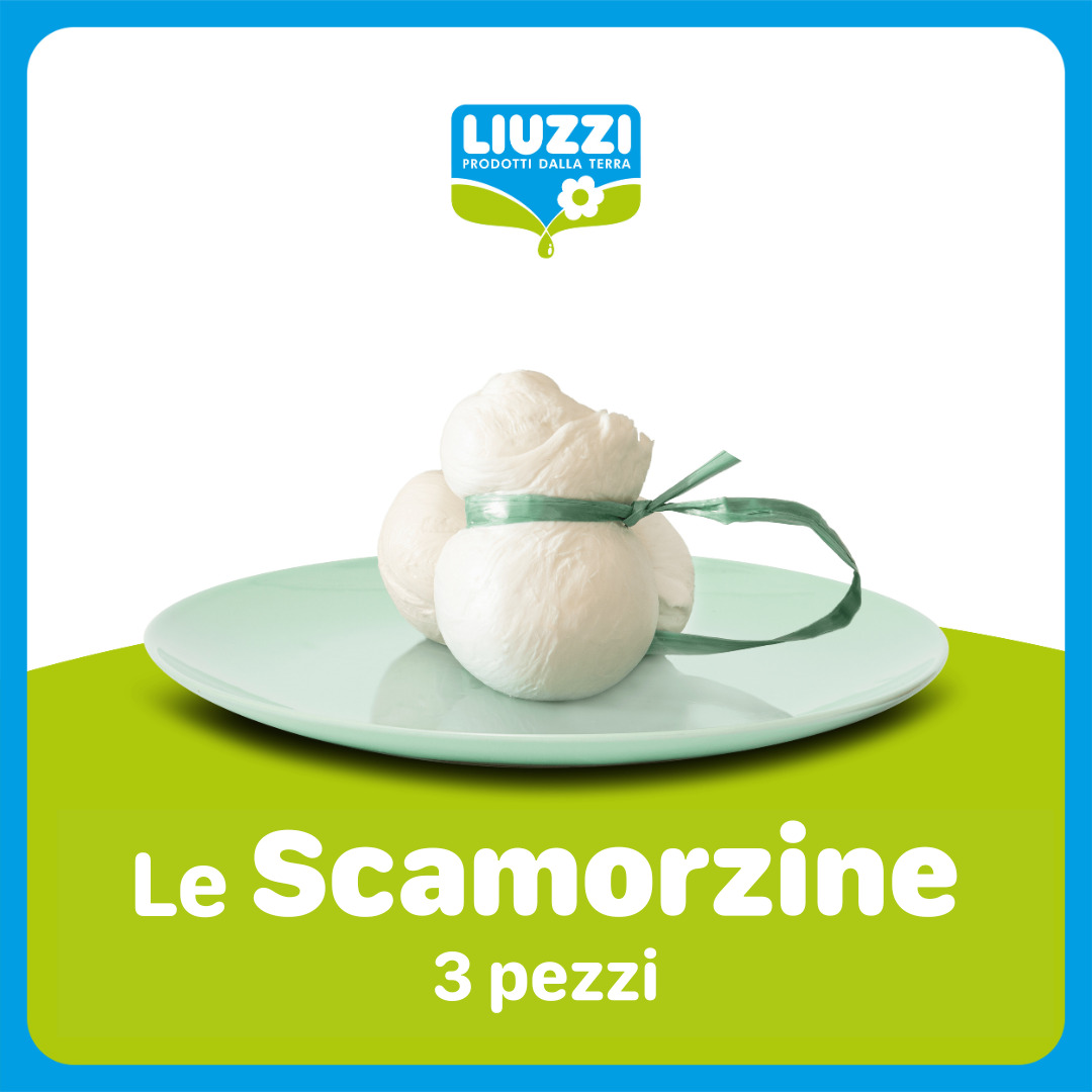 scamorzine artigianali pugliesi 380g Liuzzi Latticini