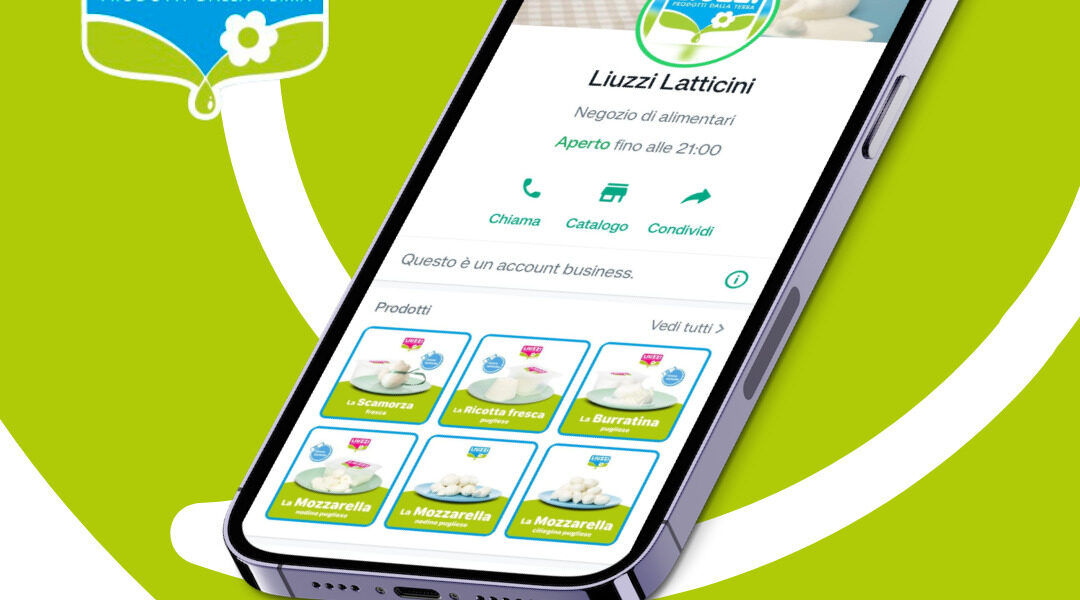 Catalogo prodotti Liuzzi Latticini su WhatsApp attivo con ordine diretto da smartphone